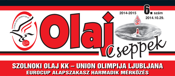 Olaj Cseppek 2014-2015 / 6. szám
